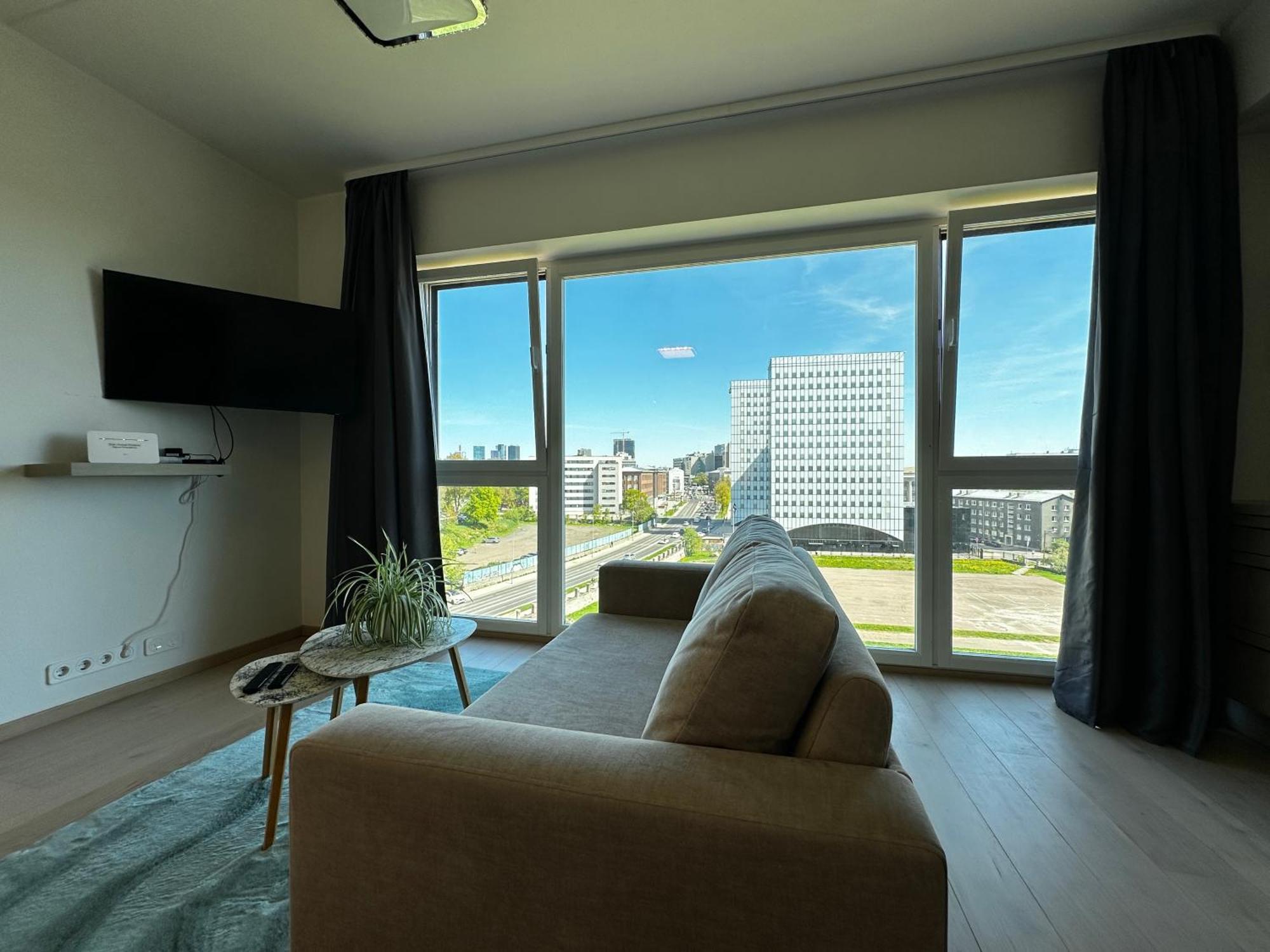 Modern Apartment With Great View 塔林 外观 照片