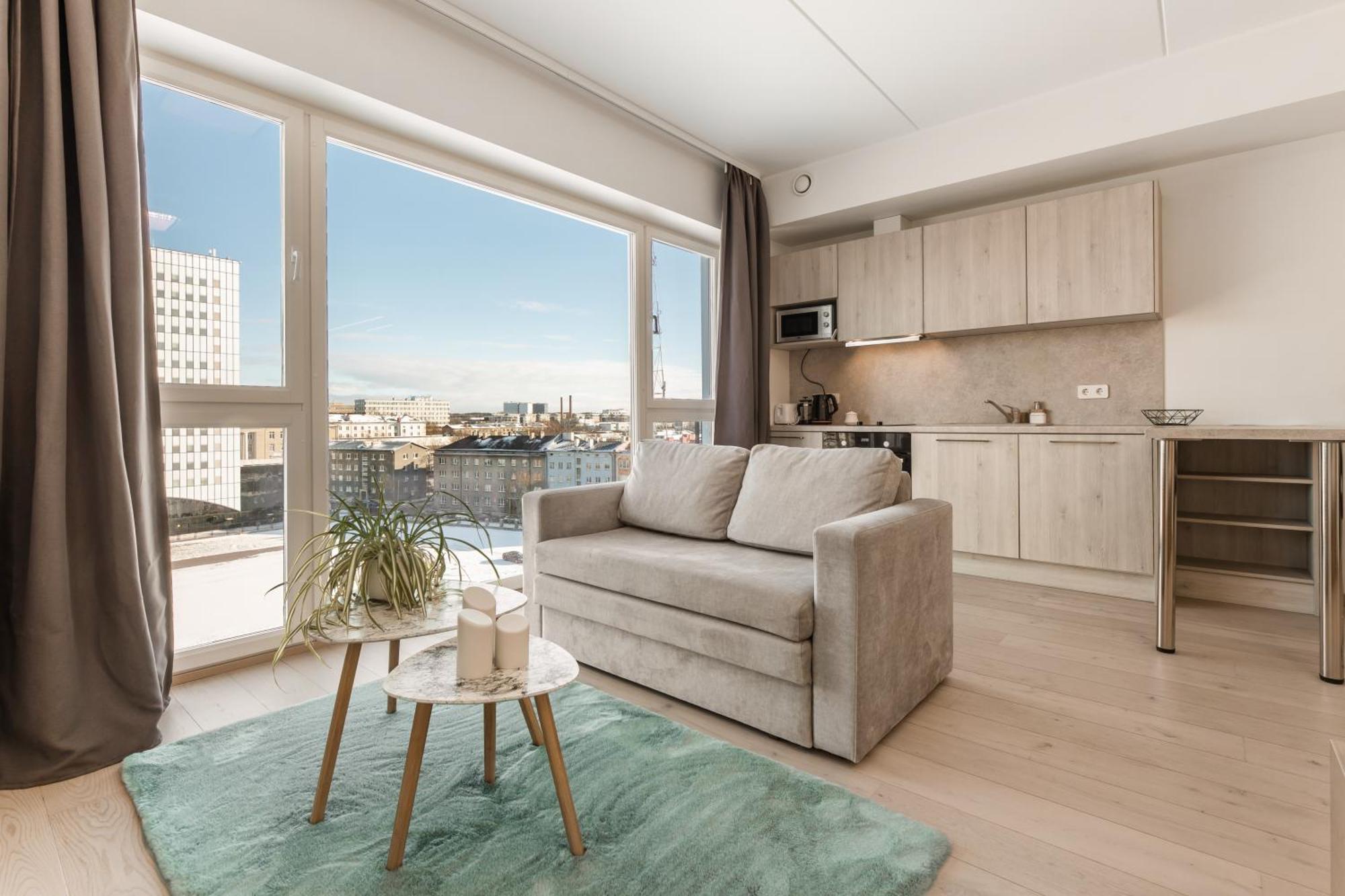 Modern Apartment With Great View 塔林 外观 照片